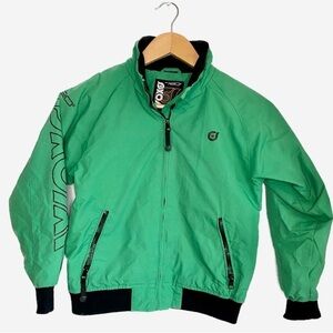 WOXO 720 by KappAhl Ski Jacket Green and Black Size 134 US Size 9-10 (See Chart)